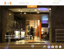 Tablet Screenshot of hotelnovit.com